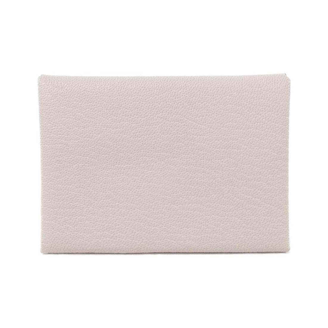 Hermes Calvi Duo 082977CK Wallet/Coin Case: --- Catalog ---Category: SizeSize (HxWxD): 7cm x 11cm x 1.5cm / 2.75'' x 4.33'' x 0.59''Category: DesignType: Coin purse/coin caseColor: Light pinkGender: Women,MenMaterial: Chevre leather Category: