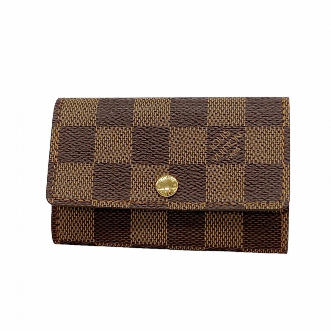 Louis Vuitton Accessories/Key Case Damier Multicles 6 N62630 Ebene Men's/Women's: --- Catalog ---Category: DesignType: KeycaseColor: EbeneGender: Men,WomenCategory: GeneralMPN: N62630Brand: Louis VuittonCategory: Physical PropertiesSize (HxWxD): 7cm x 10.5cm x 1.5cm / 2.75'' x 4.13