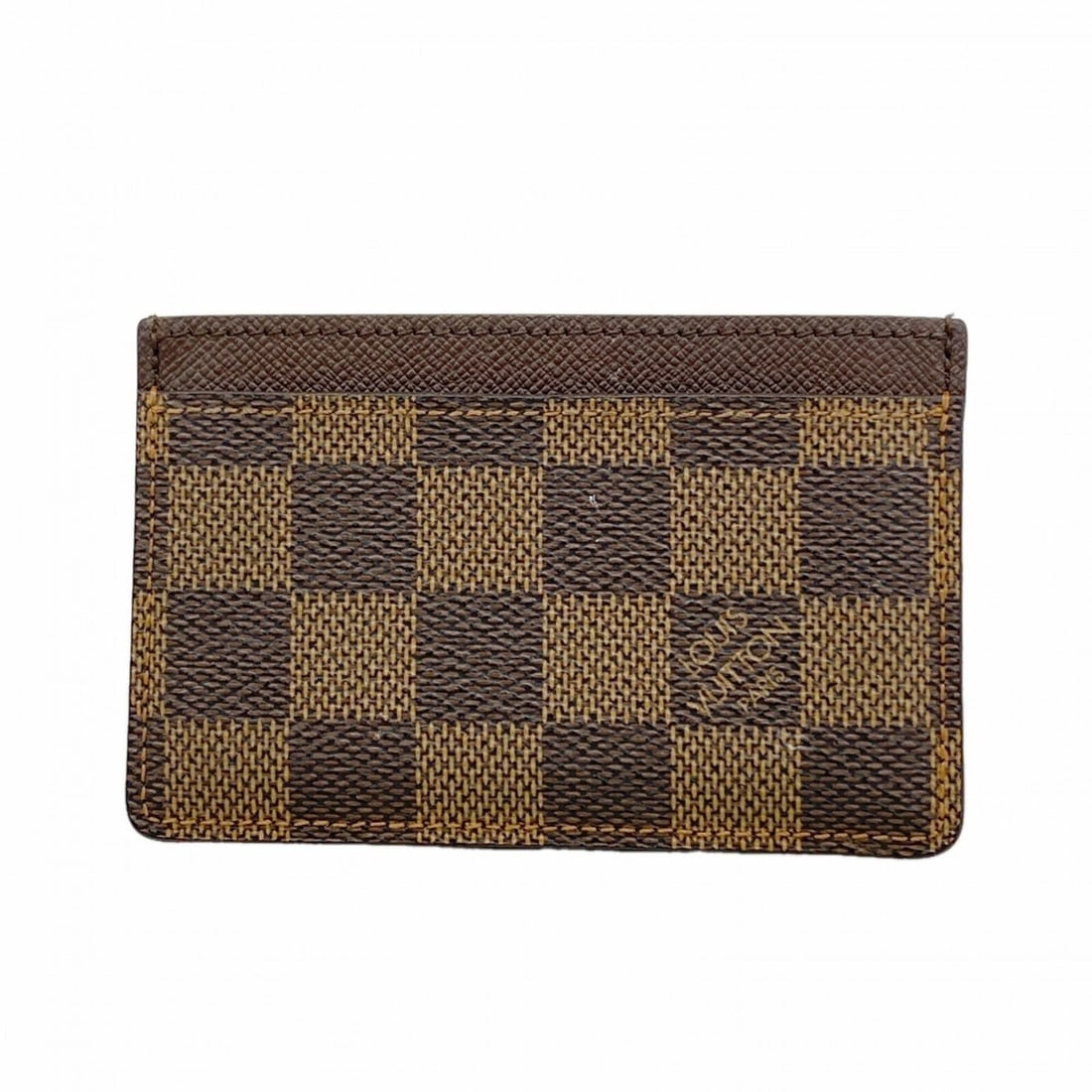 Louis Vuitton Damier Portecartes Simple Business Card Holder/Card Case N61722 Ebene Men's/Women's: --- Catalog ---Category: DesignType: Card caseColor: EbeneGender: Men,WomenCategory: GeneralMPN: N61722Brand: Louis VuittonCategory: Physical PropertiesSize (HxWxD): 7cm x 11cm x 5mm / 2.75'' x 4.33''