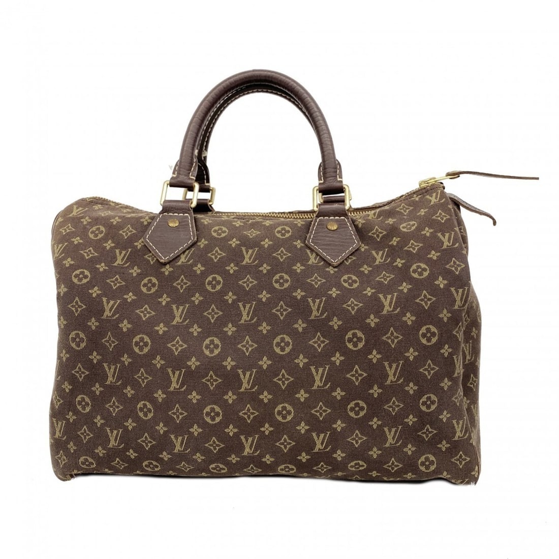 Louis Vuitton Monogram Mini Lin Speedy 30 Handbag M95224 Ebene Women's: --- Catalog ---Category: SizeSize (HxWxD): 21cm x 30.5cm x 18cm / 8.26'' x 12'' x 7.08''Category: DesignType: HandbagColor: EbeneGender: WomenCategory: GeneralMPN: M95224Brand: Louis Vuitton--- Item