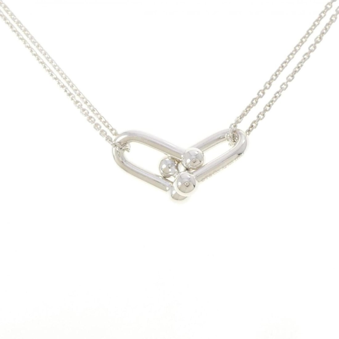 Tiffany HardWear Large Double Link Necklace: --- Catalog ---Category: SizeNeck Circumference: 40 cm / 15.74''Category: DesignGender: WomenMaterial: Silver 925Necklace Type: NecklaceCategory: GeneralMPN: 63104337Brand: Tiffany--- Item List