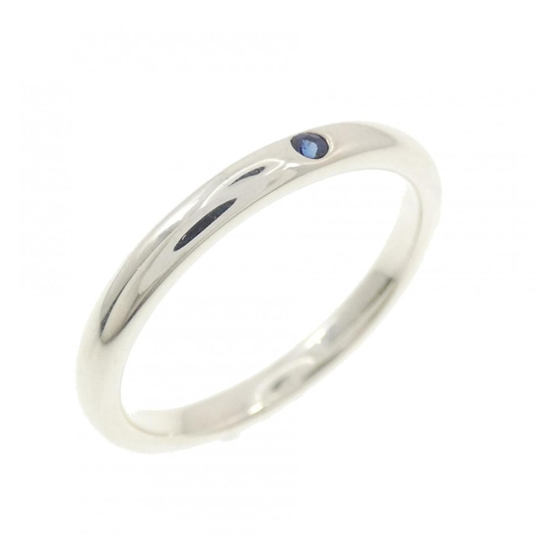 Tiffany & Co. Sapphire Ring: --- Catalog ---Category: SizeJP Size: 14.0US Size: 7Category: DesignType: Band ringStone: SapphireGender: WomenMaterial: Silver 925Category: GeneralBrand: Tiffany--- Item List ---Section: ConditionRan