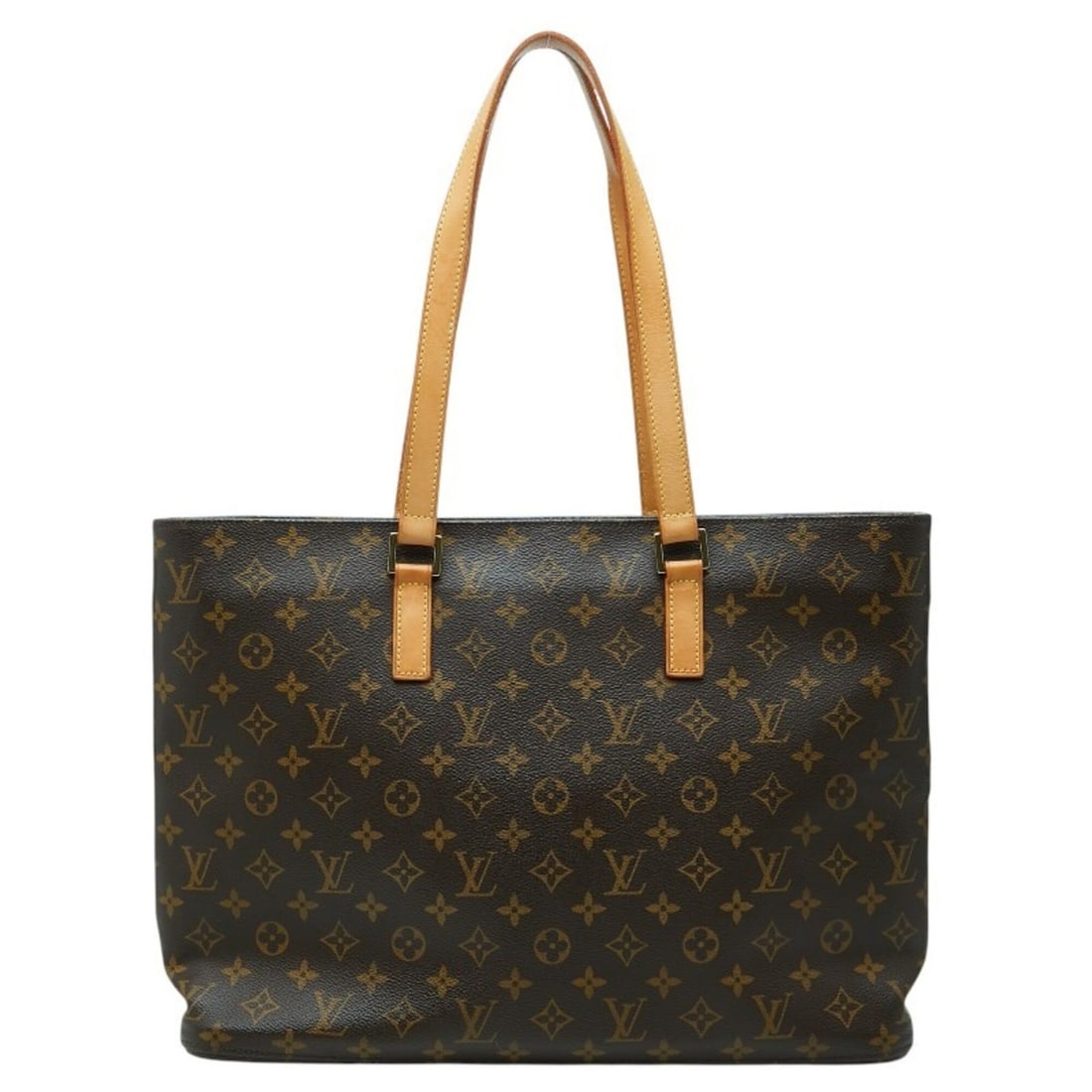 Louis Vuitton Monogram Luco Tote Bag Shoulder M51155 Brown Leather Women's LOUIS VUITTON: --- Catalog ---Category: SizeSize (HxWxD): 30cm x 40cm x 10cm / 11.81'' x 15.74'' x 3.93''Category: DesignType: Shoulder bag, Tote bagColor: BrownGender: WomenMaterial: PVC , Leather Category: General