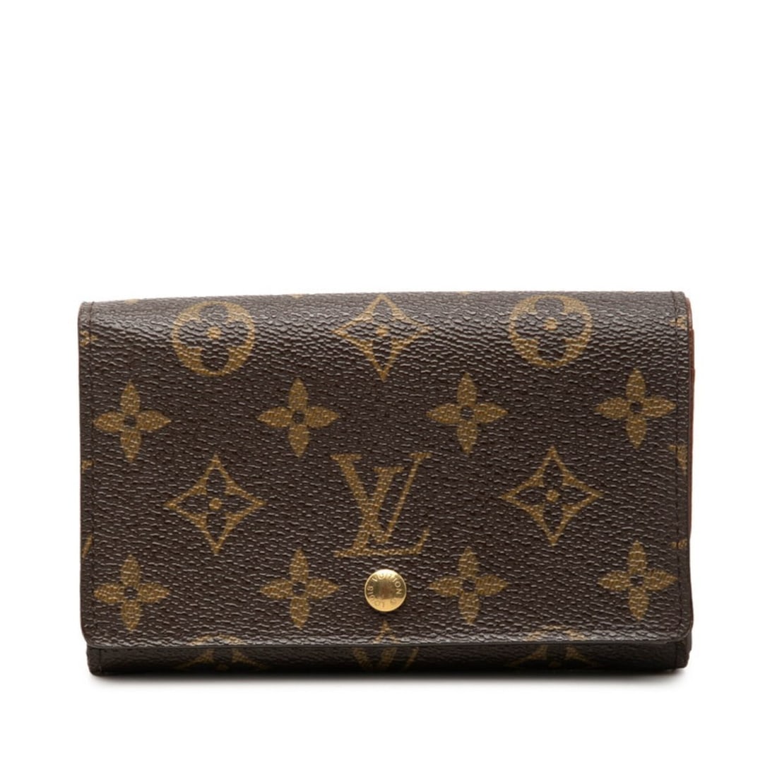 Louis Vuitton Monogram Portefeuille Trésor Bi-fold Wallet M61736 Brown Leather Women's LOUIS: --- Catalog ---Category: SizeSize (HxWxD): 9cm x 14cm x 2cm / 3.54'' x 5.51'' x 0.78''Category: DesignType: Wallet (bi-fold)Color: BrownGender: WomenMaterial: PVC , Leather Category: GeneralMPN: M6173