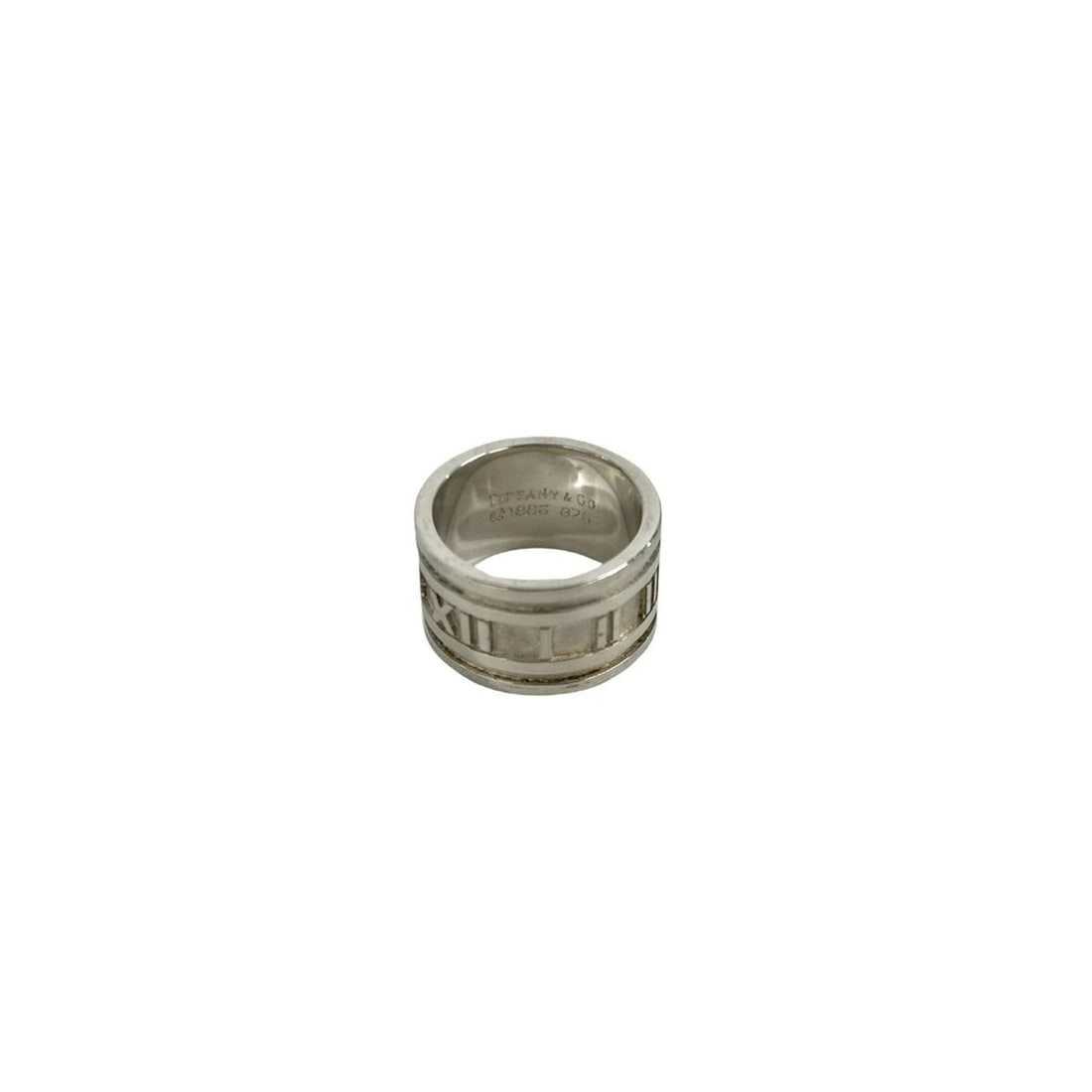 TIFFANY&Co. Tiffany Vintage Wide Atlas Ring, Sterling Silver 925, Accessory, Silver, Item Number: --- Catalog ---Category: SizeJP Size: 13US Size: 6.5Category: DesignType: Band ringColor: SilverGender: WomenMaterial: Silver 925Category: GeneralBrand: Tiffany--- Item List ---Section: ConditionRanki