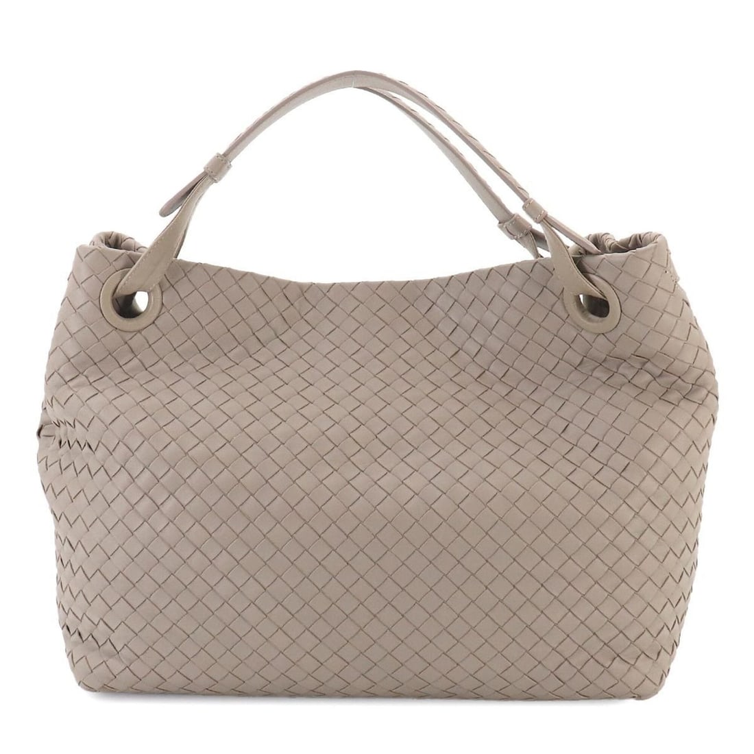 Bottega Veneta Intrecciato Medium Garda Tote Bag, Leather, Light Gray, 179320: --- Catalog ---Category: SizeSize (HxWxD): 25cm x 33.5cm x 13cm / 9.84'' x 13.18'' x 5.11''Category: DesignType: Handbag, Tote bagColor: Light grayGender: WomenMaterial: Leather Category: GeneralMPN: 