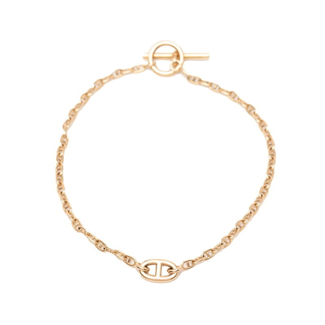 Hermes Chaine d'Ancre Farandole ST Bracelet 18KPG Pink Gold 750 Women's HERMES: --- Catalog ---Category: SizeLength: 16.5cm / 6.49''Category: DesignType: Charm braceletGender: WomenMaterial: Pink gold (18K)Category: GeneralBrand: Hermes--- Item List ---Section: ConditionRanking: 