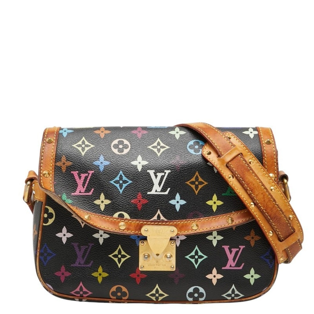 Louis Vuitton Monogram Multicolor Sologne Shoulder Bag M92639 Black Brown Leather Women's LOUIS: --- Catalog ---Category: SizeSize (HxWxD): 18.5cm x 24.5cm x 7cm / 7.28'' x 9.64'' x 2.75''Category: DesignType: Shoulder bagColor: Black, BrownGender: WomenMaterial: PVC , Leather Category: GeneralMP