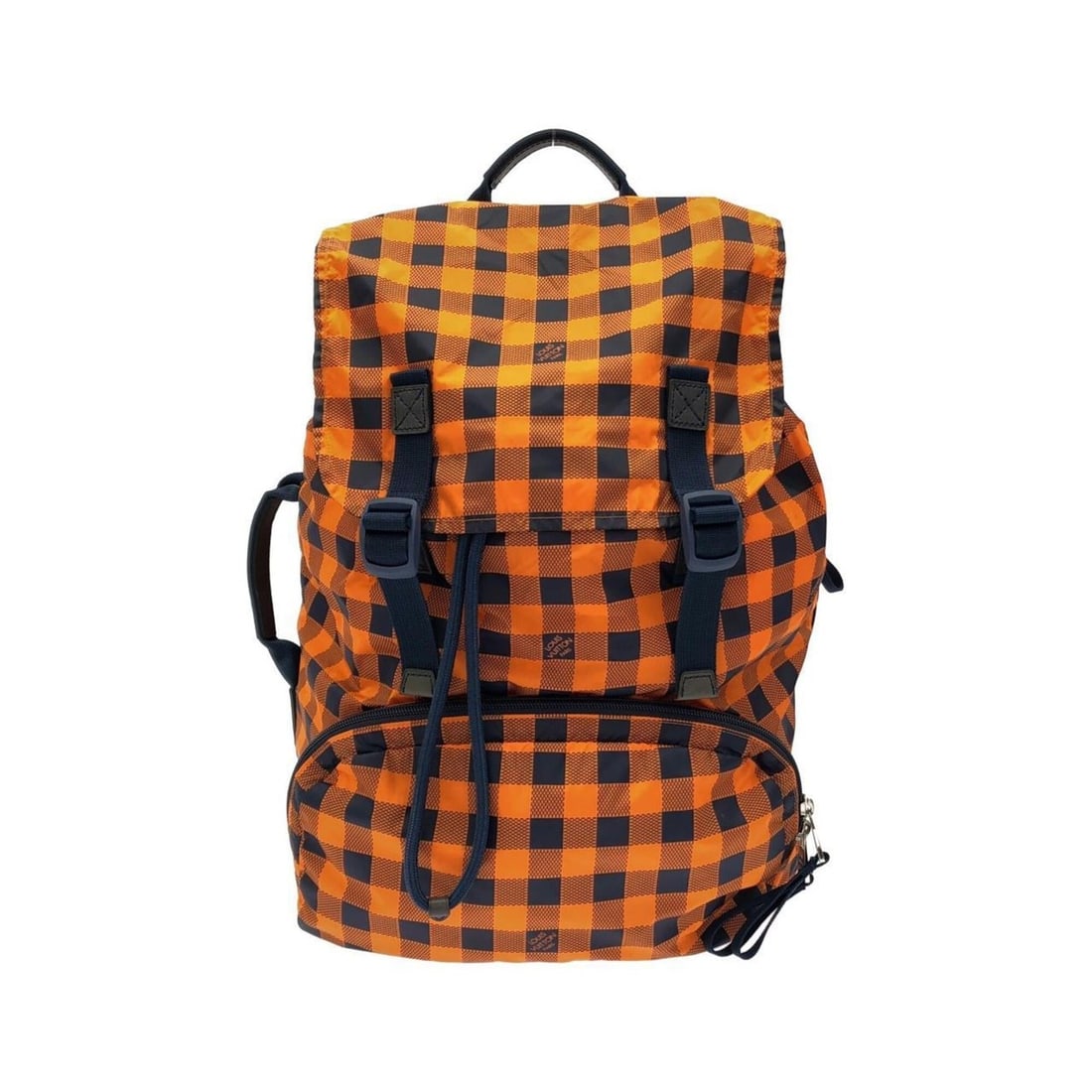 Louis Vuitton Damier Aventure Light Pack N41223 Backpack: --- Catalog ---Category: SizeSize (HxWxD): 46.5cm x 32cm x 18cm / 18.3'' x 12.59'' x 7.08''Category: DesignType: BackpackColor: OrangeGender: Men,WomenMaterial: Nylon Hardware Color: SilverCategory: G