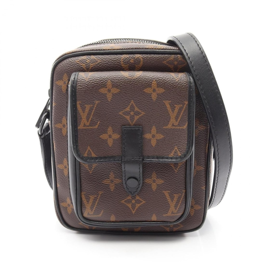Louis Vuitton Christopher Wearable Wallet Monogram Macassar Shoulder Bag Handbag Coated Canvas: --- Catalog ---Category: SizeSize (HxWxD): 18cm x 14cm x 4.5cm / 7.08'' x 5.51'' x 1.77''Category: DesignType: Handbag, Shoulder bagColor: Black, BrownGender: MenMaterial: PVC , Leather Category: Gene