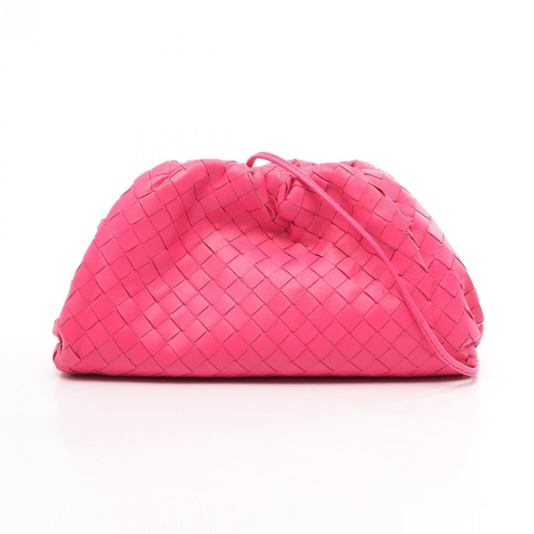 Bottega Veneta Mini The Handbag Pouch Shoulder Bag Leather Women's Pink 585852: --- Catalog ---Category: SizeSize (HxWxD): 12.5cm x 22cm x 6cm / 4.92'' x 8.66'' x 2.36''Category: DesignType: Handbag, Pouch, Shoulder bagColor: PinkGender: WomenMaterial: Leather Category:
