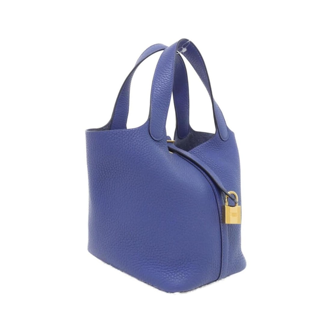 Hermes Picotin Lock PM 056289CC Handbag: --- Catalog ---Category: SizeSize (HxWxD): 18.5cm x 18cm x 13cm / 7.28'' x 7.08'' x 5.11''Category: DesignType: HandbagColor: BlueGender: WomenMaterial: Taurillon clemence leather Category: GeneralMPN