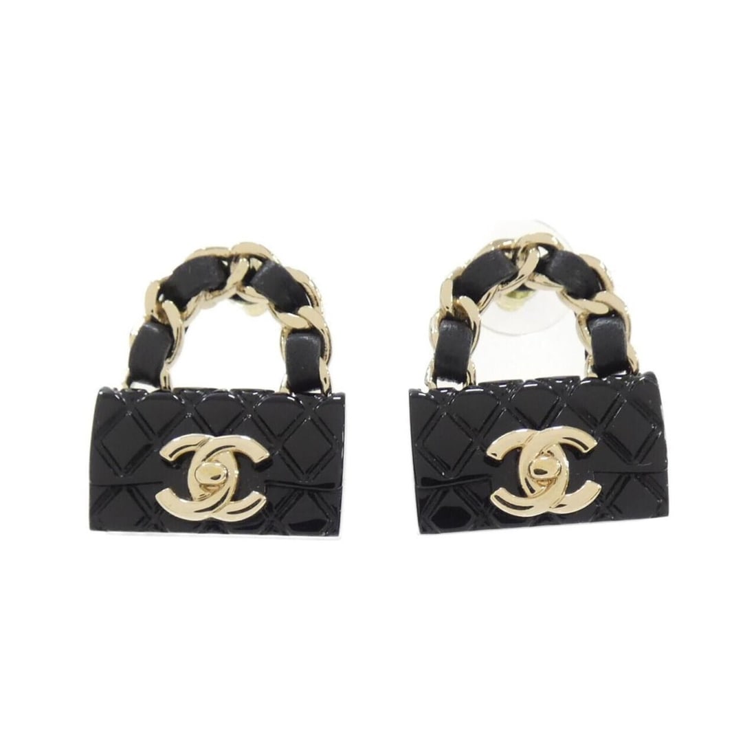Chanel ABA007 Earrings: --- Catalog ---Category: SizeSize (HxWxD): 26.00mm x 21.00mm / 1.02'' x 0.83''Category: DesignType: Stud earringsColor: BlackGender: WomenMaterial: LeatherCategory: GeneralBrand: Chanel--- Item List