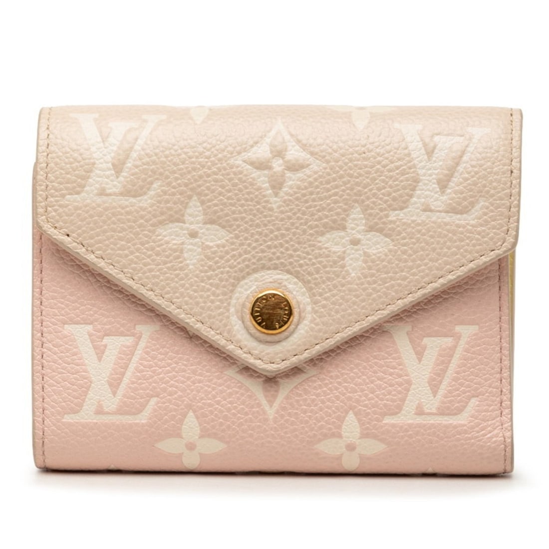 Louis Vuitton Monogram Empreinte Portefeuille Victorine Bi-fold Wallet M81289 Rose Beige Yellow: --- Catalog ---Category: SizeSize (HxWxD): 9cm x 12cm x 2cm / 3.54'' x 4.72'' x 0.78''Category: DesignType: Wallet (bi-fold)Color: Beige, Rose, YellowGender: WomenMaterial: Leather Category:
