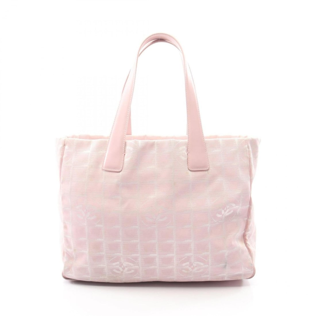 Chanel New Travel Line MM Tote Bag Handbag Leather Nylon Canvas Women's Pink A15991: --- Catalog ---Category: SizeSize (HxWxD): 25cm x 34cm x 14.5cm / 9.84'' x 13.38'' x 5.7''Category: DesignType: Handbag, Tote bagColor: PinkGender: WomenMaterial: New Travel Line Category: GeneralMPN: