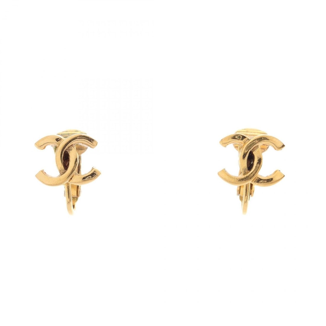 Chanel Coco Mark Earrings, Gold Plated (GP), Women's, Tone: --- Catalog ---Category: DesignType: Clip earringsColor: GoldGender: WomenMaterial: Gold platingCategory: GeneralBrand: Chanel--- Item List ---Section: ConditionRanking: Rank AB Used - Traces of usage