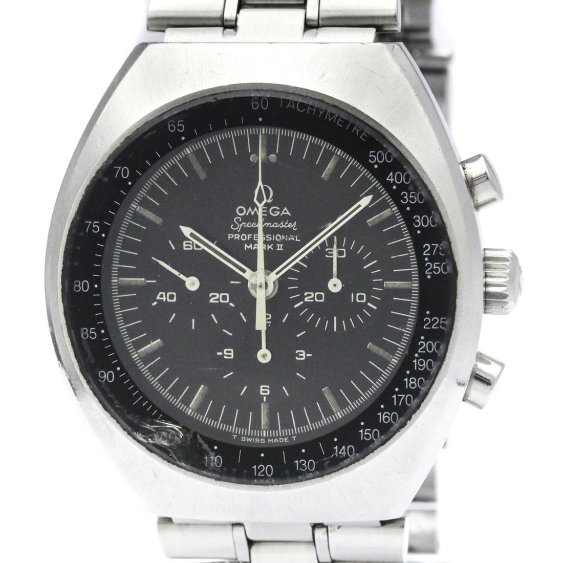 OMEGA Speedmaster Professional Mark II Cal 861 Watch 145.014: --- Catalog ---Category: SizeCase Diameter: 42mm / 1.65''Category: DesignType: WristwatchStyle: SportGender: MenColor (Dial): BlackMaterial (Band): Stainless steelMaterial (Case): Stainless steelCateg