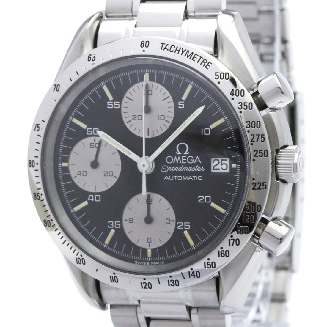 Omega Speedmaster Automatic Stainless Steel Men's Sport 3511.50: --- Catalog ---Category: SizeCase Diameter: 39mm / 1.54''Category: DesignType: WristwatchStyle: SportGender: MenColor (Dial): BlackMaterial (Band): Stainless steelMaterial (Case): Stainless steelCateg