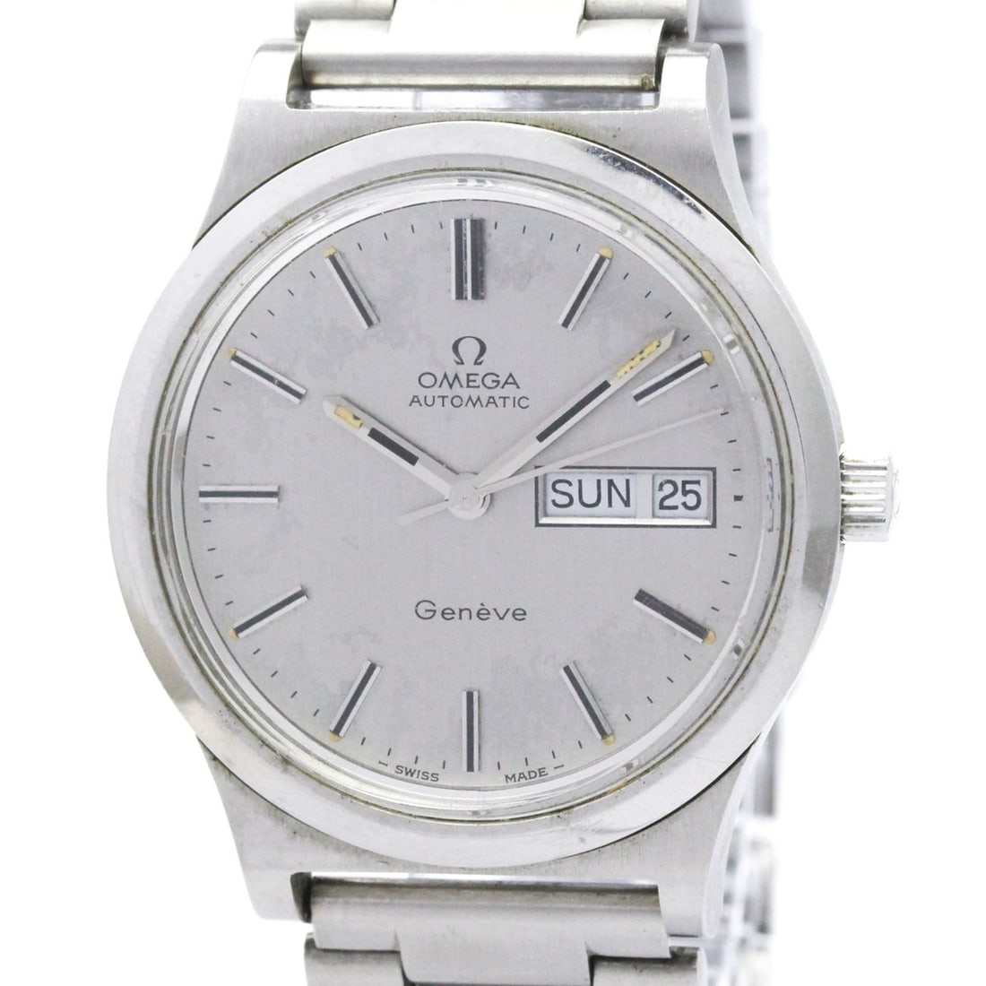OMEGA Geneve Day Date Cal 1022 Automatic Mens Watch 166.0169 Vintage (1 of 16)