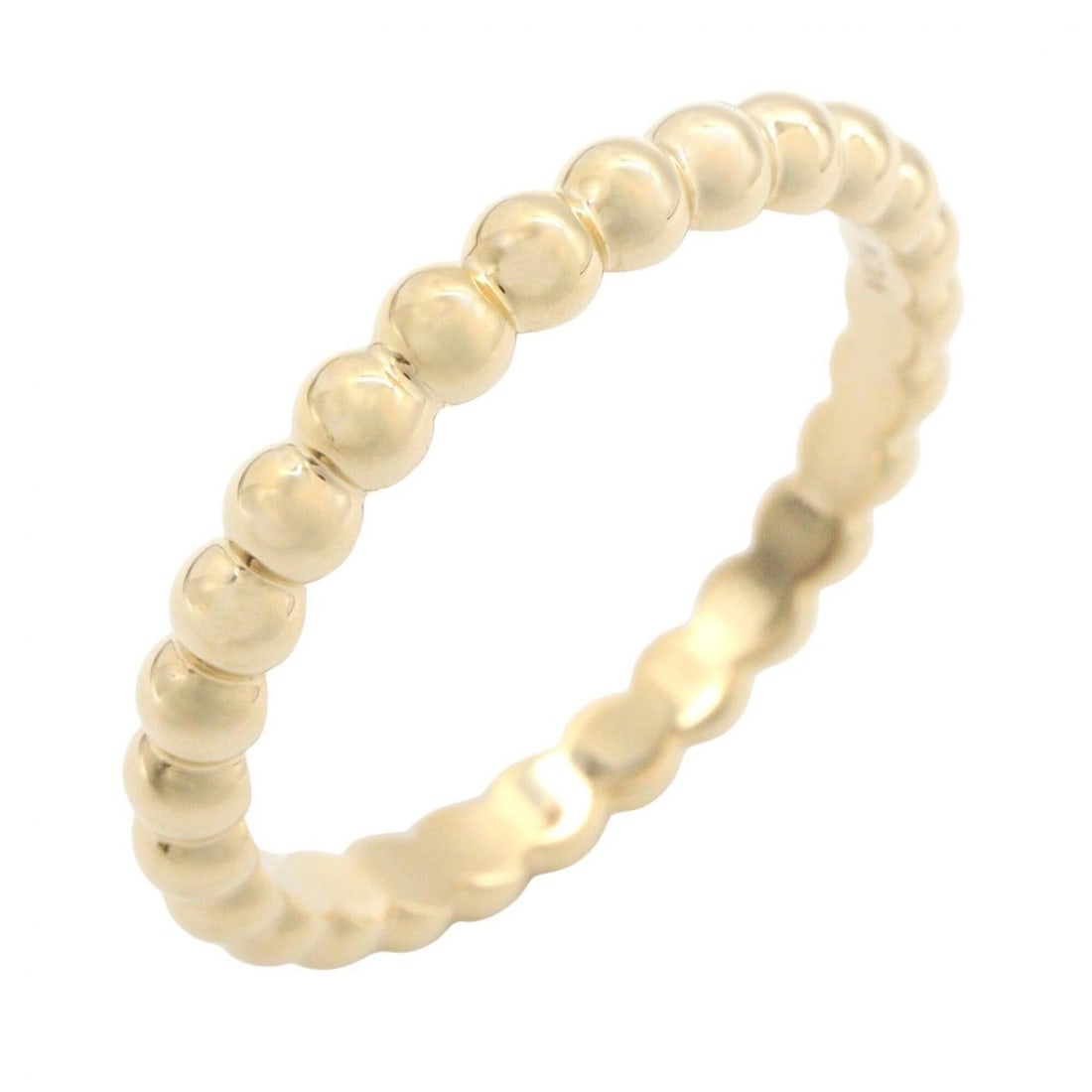 Van Cleef & Arpels Perlee Ring, Medium, 18K (Yellow Gold), Women's, Gold Tone, VCAR03Y558 (1 of 8)