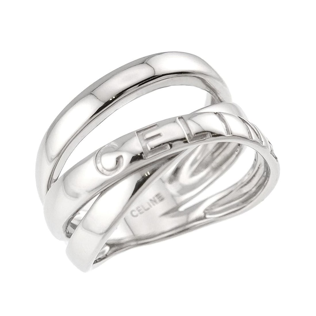 Celine CELINE Ring Pt Platinum - 4