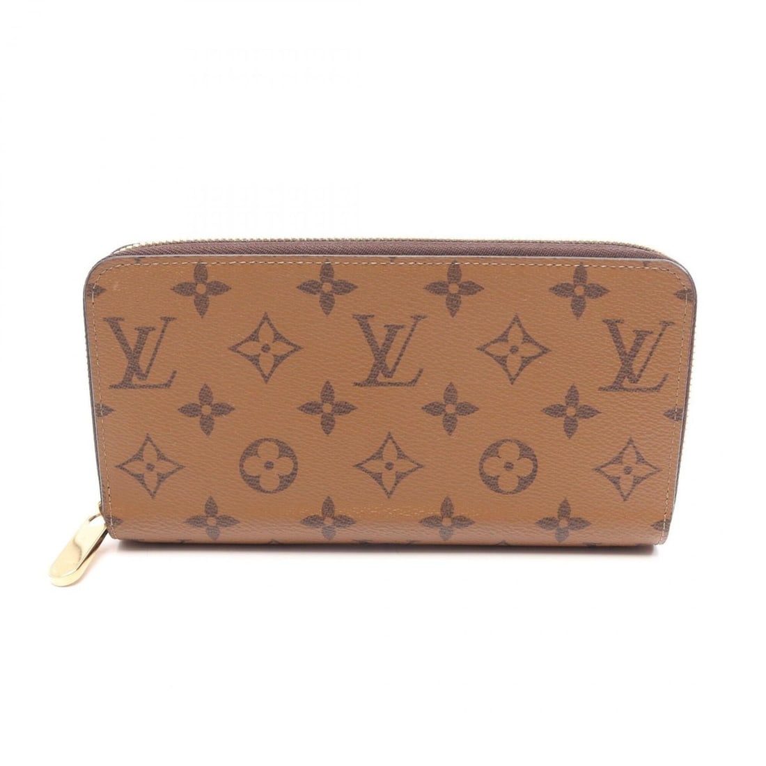 Louis Vuitton Zippy Wallet Monogram Reverse Round Long for Women, Brown, M82444: --- Catalog ---Category: SizeSize (HxWxD): 10cm x 19.5cm x 2.5cm / 3.93'' x 7.67'' x 0.98''Category: DesignType: Long wallet (bi-fold)Color: BrownGender: WomenMaterial: PVC Category: GeneralMPN: M8244