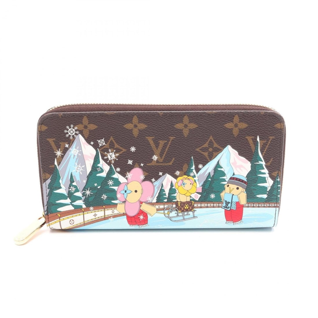 Louis Vuitton Zippy Wallet Monogram Vivienne Round Long for Women, Brown/Multicolor M82614: --- Catalog ---Category: SizeSize (HxWxD): 10.5cm x 19.5cm x 2.5cm / 4.13'' x 7.67'' x 0.98''Category: DesignType: Long wallet (bi-fold)Color: Brown, Multi-colorGender: WomenMaterial: PVC Category: Ge