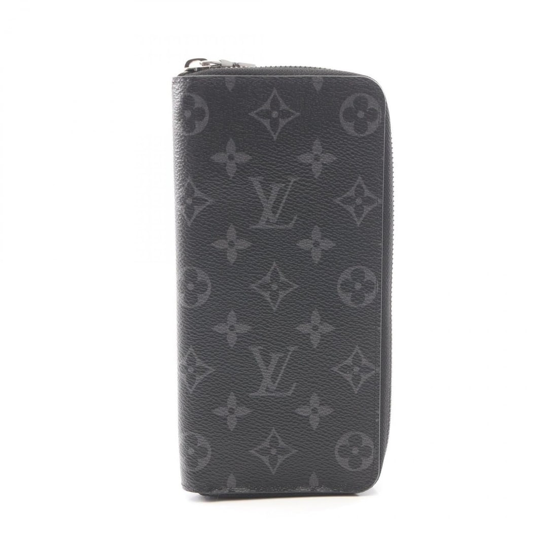 Louis Vuitton Zippy Wallet Vertical Monogram Eclipse Round Long Leather Men's Black M62295: --- Catalog ---Category: SizeSize (HxWxD): 20cm x 9.5cm x 2cm / 7.87'' x 3.74'' x 0.78''Category: DesignType: Long wallet (bi-fold)Color: BlackGender: MenMaterial: Leather , PVC Category: GeneralMPN: 