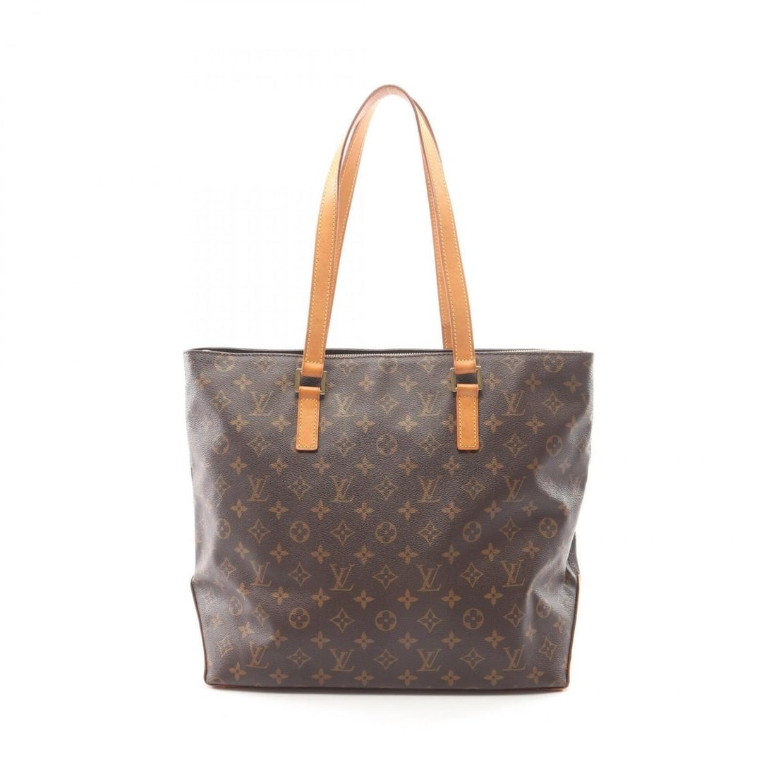 Louis Vuitton Cabas Mezzo Monogram Tote Bag Handbag, Coated Canvas Leather, Women's, Brown, M51151: --- Catalog ---Category: SizeSize (HxWxD): 32cm x 35cm x 16cm / 12.59'' x 13.77'' x 6.29''Category: DesignType: Handbag, Tote bagColor: BrownGender: WomenMaterial: PVC , Leather Category: GeneralMPN: 