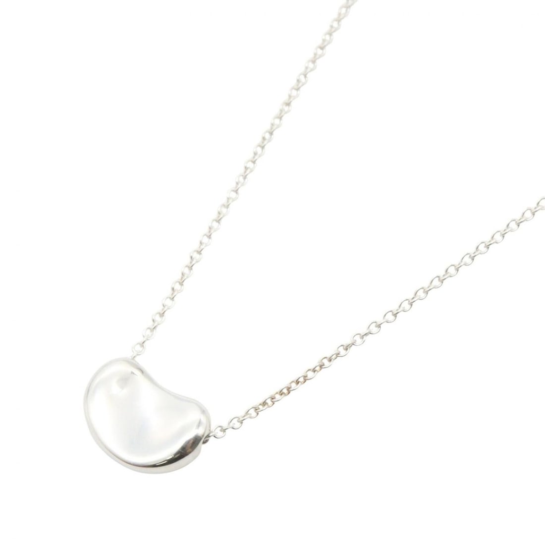 Tiffany & Co. Bean Necklace, Sterling Silver 925, Women's Jewelry, Tone (1 of 16)
