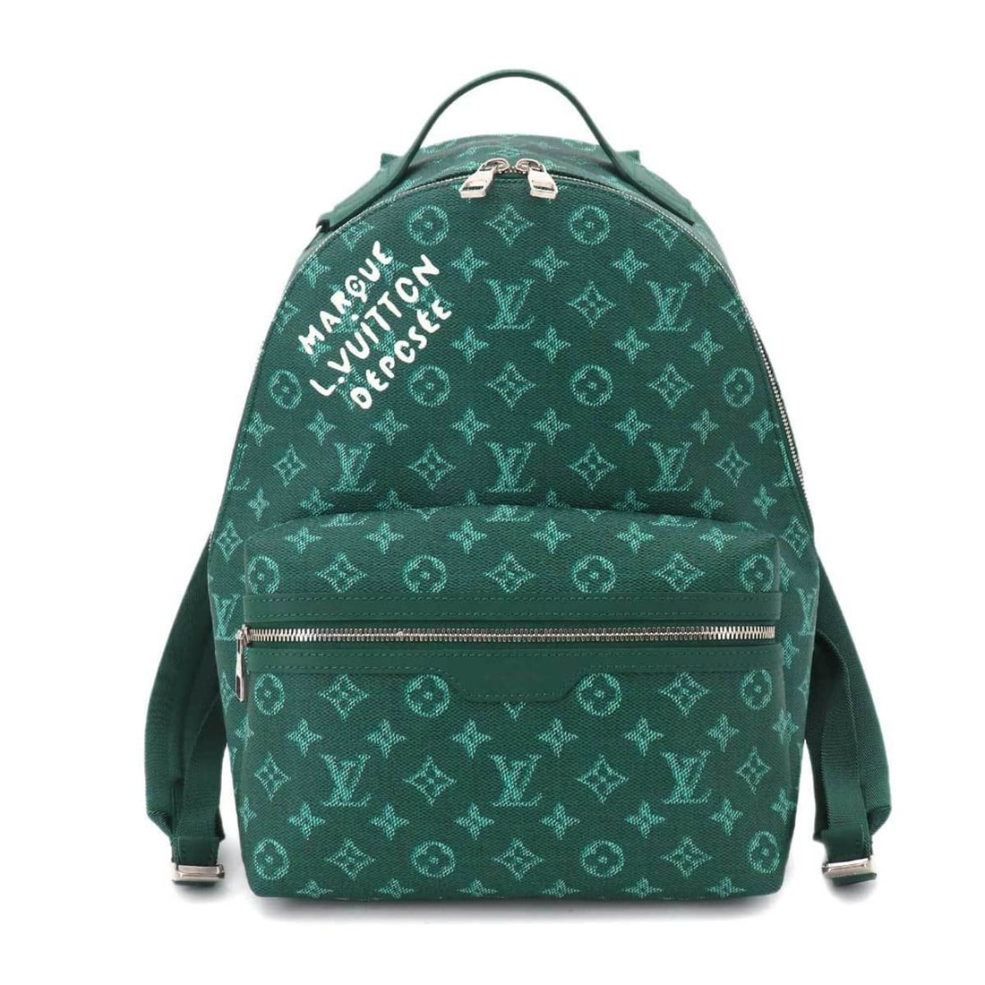 Louis Vuitton Discovery Backpack PM Monogram Heritage Green M12780 RFID: --- Catalog ---Category: SizeSize (HxWxD): 38cm x 29cm x 15.5cm / 14.96'' x 11.41'' x 6.1''Category: DesignType: BackpackColor: GreenGender: Women,MenMaterial: Monogram , Canvas Category: GeneralBrand