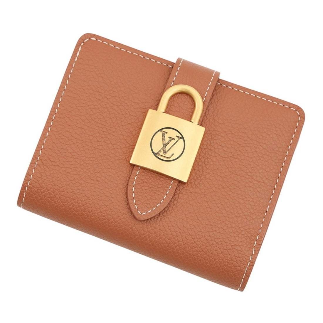 Louis Vuitton Bi-fold Wallet, Calf Leather, Portefeuille Low Key Compact M12148 LOUIS VUITTON Wallet: --- Catalog ---Category: SizeSize (HxWxD): 8cm x 11cm / 3.14'' x 4.33''Category: DesignType: Wallet (bi-fold)Color: CognacGender: WomenMaterial: Leather Leather/Fur Type: Calf leatherCategory: General
