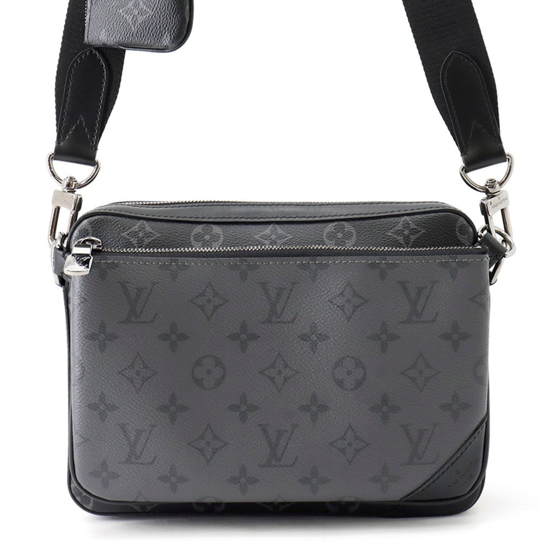Louis Vuitton Shoulder Bag Monogram Eclipse Reverse Trio M69443 Handbag Black LOUIS VUITTON (1 of 13)