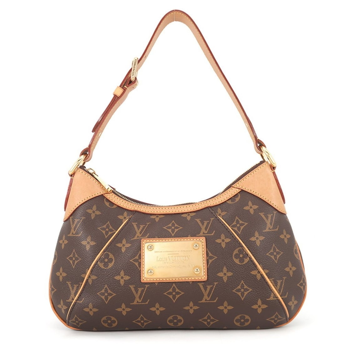 Louis Vuitton Monogram Thames PM Shoulder Bag M56384 LOUIS VUITTON Handbag: --- Catalog ---Category: SizeWeight: 440g / 15.52oz.Size (HxWxD): 17cm x 31.5cm x 8.5cm / 6.69'' x 12.4'' x 3.34''Category: DesignType: Handbag, Shoulder bagColor: BrownGender: WomenClosure: ZipperMat