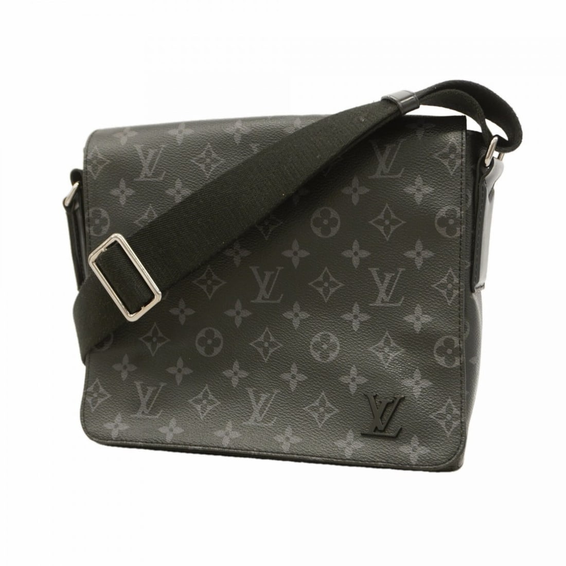 Louis Vuitton Monogram Eclipse District PM Shoulder Bag NM M44000 Black Men's P3207820: --- Catalog ---Category: SizeSize (HxWxD): 24cm x 25cm x 6.5cm / 9.44'' x 9.84'' x 2.55''Category: DesignType: Shoulder bagColor: BlackGender: MenCategory: GeneralMPN: M44000Brand: Louis Vuitton--- It