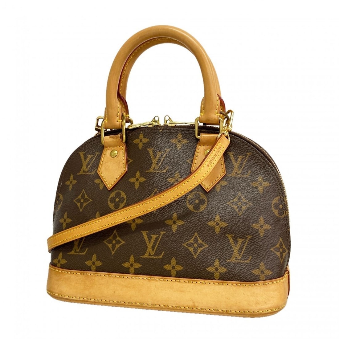 Louis Vuitton Alma BB Monogram Handbag M46990 Brown 2-way bag for women P3205530: --- Catalog ---Category: SizeSize (HxWxD): 17.5cm x 23.5cm x 11cm / 6.88'' x 9.25'' x 4.33''Category: DesignType: HandbagColor: BrownGender: WomenCategory: GeneralMPN: M46990Brand: Louis Vuitton--- It