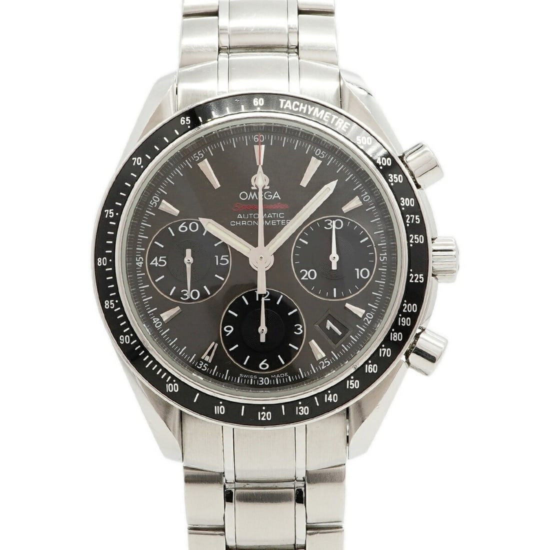 Omega Speedmaster 323.30.40.40.06.001 Grey Dial Men's Watch: --- Catalog ---Category: SizeWrist Size: 19.5cm / 7.67''Case Diameter: 40mm / 1.57''Category: DesignType: WristwatchGender: MenColor (Dial): GrayMaterial (Band): Stainless steelCategory: GeneralMPN: 3