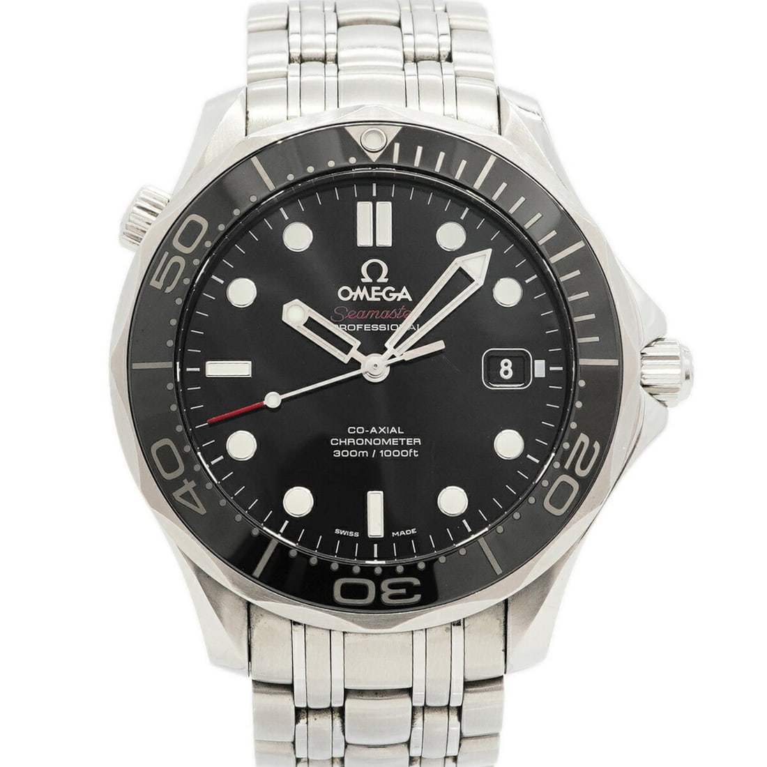Omega Seamaster 300 Co-Axial 212.30.41.20.01.003 Black Dial Men's Watch: --- Catalog ---Category: SizeWrist Size: 15.5cm / 6.1''Case Diameter: 41.1mm / 1.62''Category: DesignType: WristwatchGender: MenColor (Dial): BlackMaterial (Band): Stainless steelCategory: GeneralMPN: