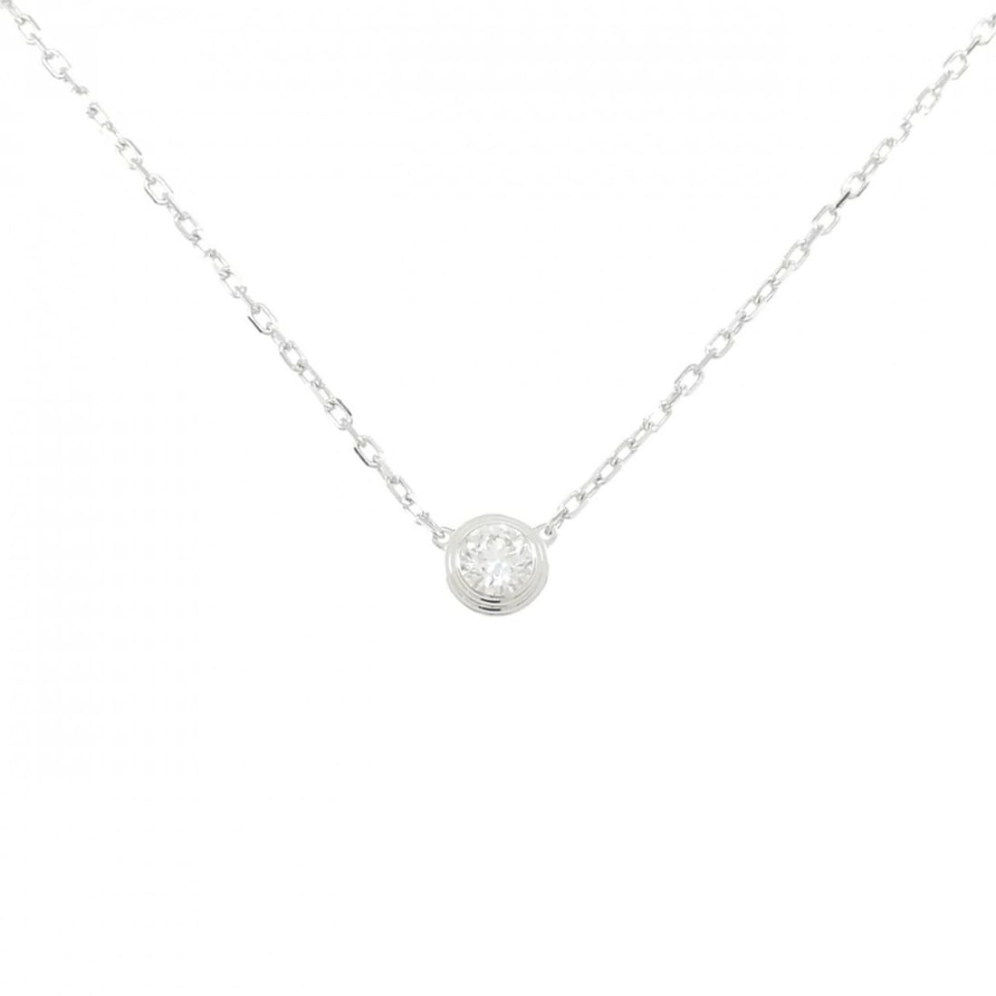 Cartier Damour Large Necklace: --- Catalog ---Category: SizePendant Size: 5.4mm x 5.4mm / 0.21'' x 0.21''Neck Circumference: 37 cm - 40 cm / 14.56'' - 15.74''Category: DesignGender: WomenMaterial: White gold (18K)Necklace Type: