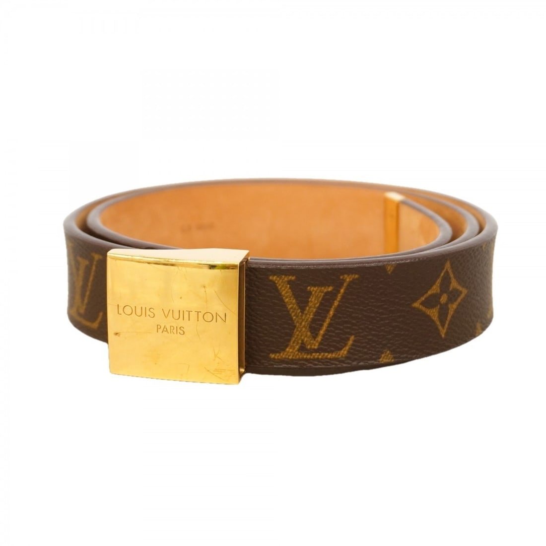 Louis Vuitton Monogram Belt, Ceinture Carrée M6800W, Brown, Men's/Women's, P3080807: --- Catalog ---Category: SizeLength: 73cm - 86cm / 28.74'' - 33.85''Category: DesignType: Standard beltColor: BrownGender: Men,WomenCategory: GeneralMPN: M6800WBrand: Louis Vuitton--- Item List ---Sec