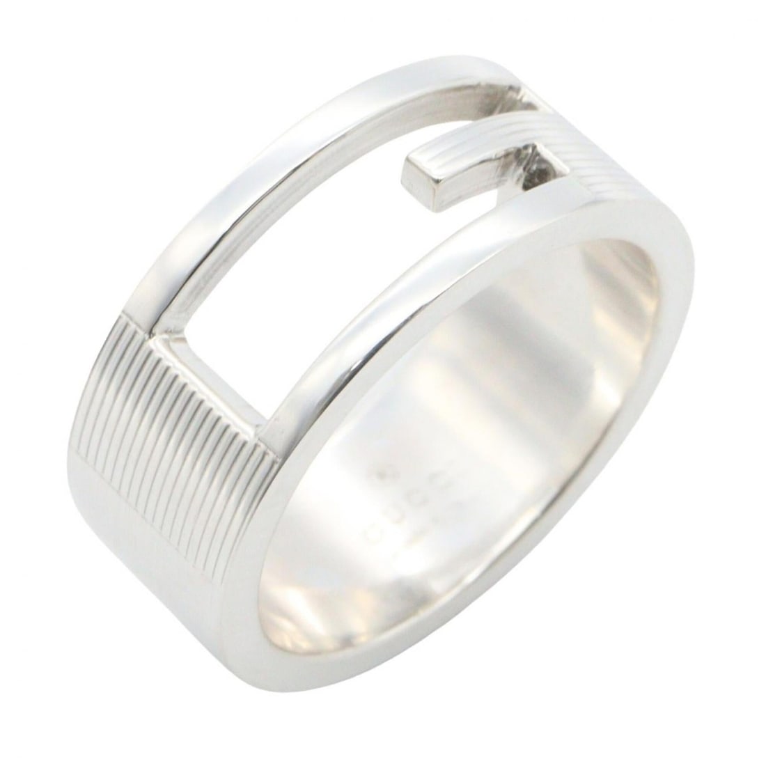 Gucci GUCCI Branded G Ring - Ring/Finger Sterling Silver 925 Jewelry Men's/Women's Tone (1 of 18)