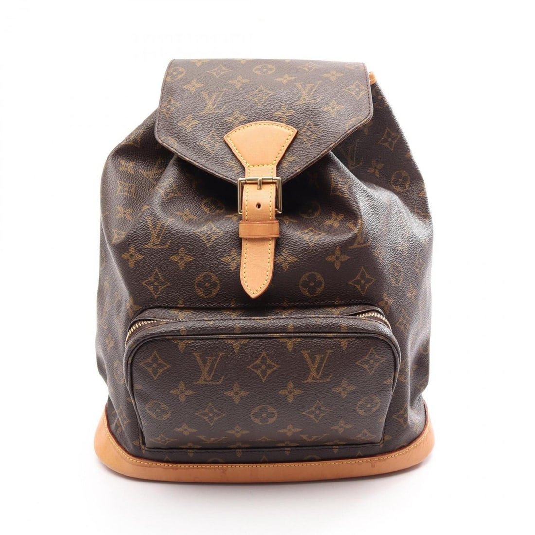 Louis Vuitton Montsouris GM Monogram Backpack/Handbag, Coated Canvas and Leather, Women's, Brown, (1 of 14)