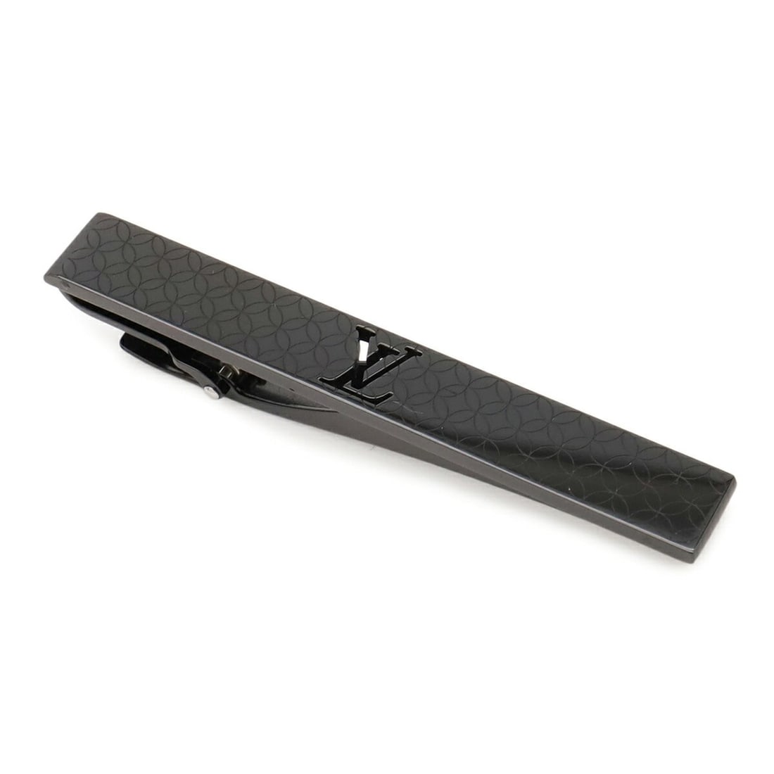 LOUIS VUITTON Louis Vuitton Pins Cravat Champs-Élysées Tie Clip Bar Steel Black M65045: --- Catalog ---Category: SizeSize (HxWxD): 8.00mm x 60.00mm / 0.31'' x 2.36''Category: DesignType: Tie pinColor: BlackGender: MenMaterial: Stainless steelCategory: GeneralBrand: Louis Vuitton--- Item 