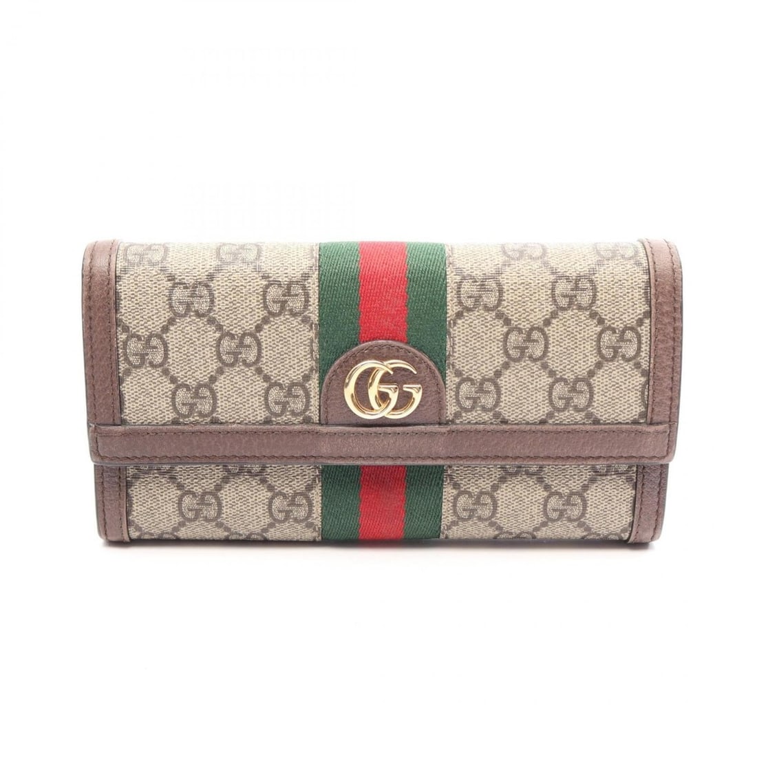 Gucci Ophidia GG Supreme Continental Wallet, Bi-fold Long Leather, Women's, Beige/Brown/Multicolor,: --- Catalog ---Category: SizeSize (HxWxD): 10cm x 19cm x 3cm / 3.93'' x 7.48'' x 1.18''Category: DesignType: Long wallet (bi-fold)Color: Beige, Brown, Multi-colorGender: WomenMaterial: GG Supreme Cate