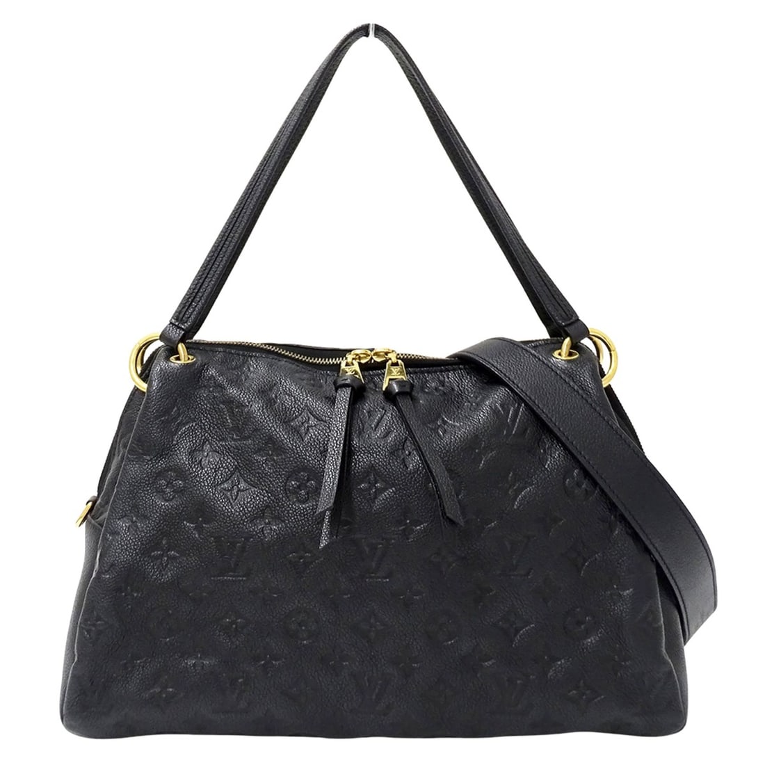 Louis Vuitton LOUIS VUITTON handbag, Monogram Empreinte, women's, brand name, shoulder bag, 2-way,: --- Catalog ---Category: SizeSize (HxWxD): 25cm x 35.5cm x 14cm / 9.84'' x 13.97'' x 5.51''Category: DesignType: Handbag, Shoulder bagColor: Black, Galle, Monogram, NoirGender: WomenMaterial: Monogram