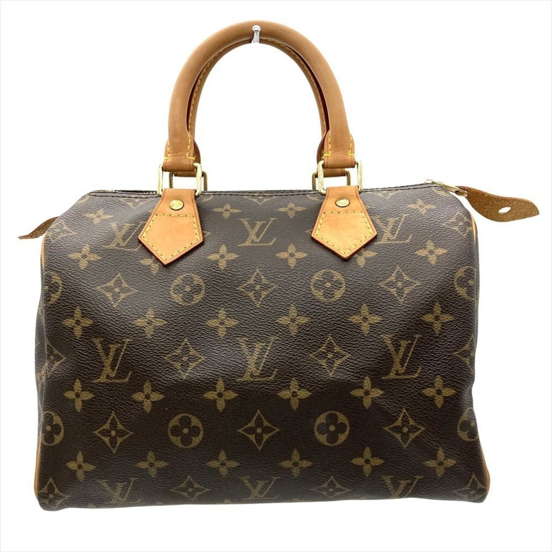 Louis Vuitton Speedy 25 Handbag, Monogram Canvas, M41528, Brown, Gold Hardware, SP1024 (Older Model) (1 of 10)