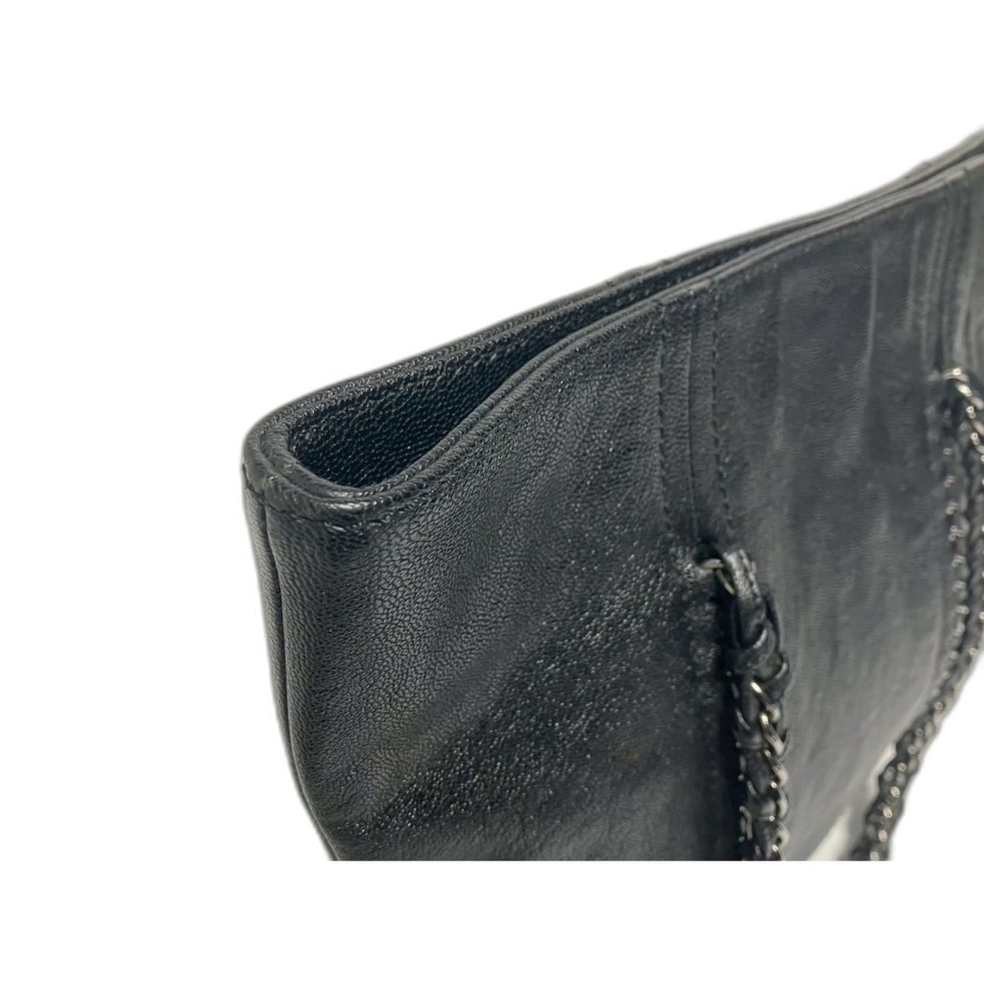 Chanel CHANEL Shoulder Bag Leather Black - 3