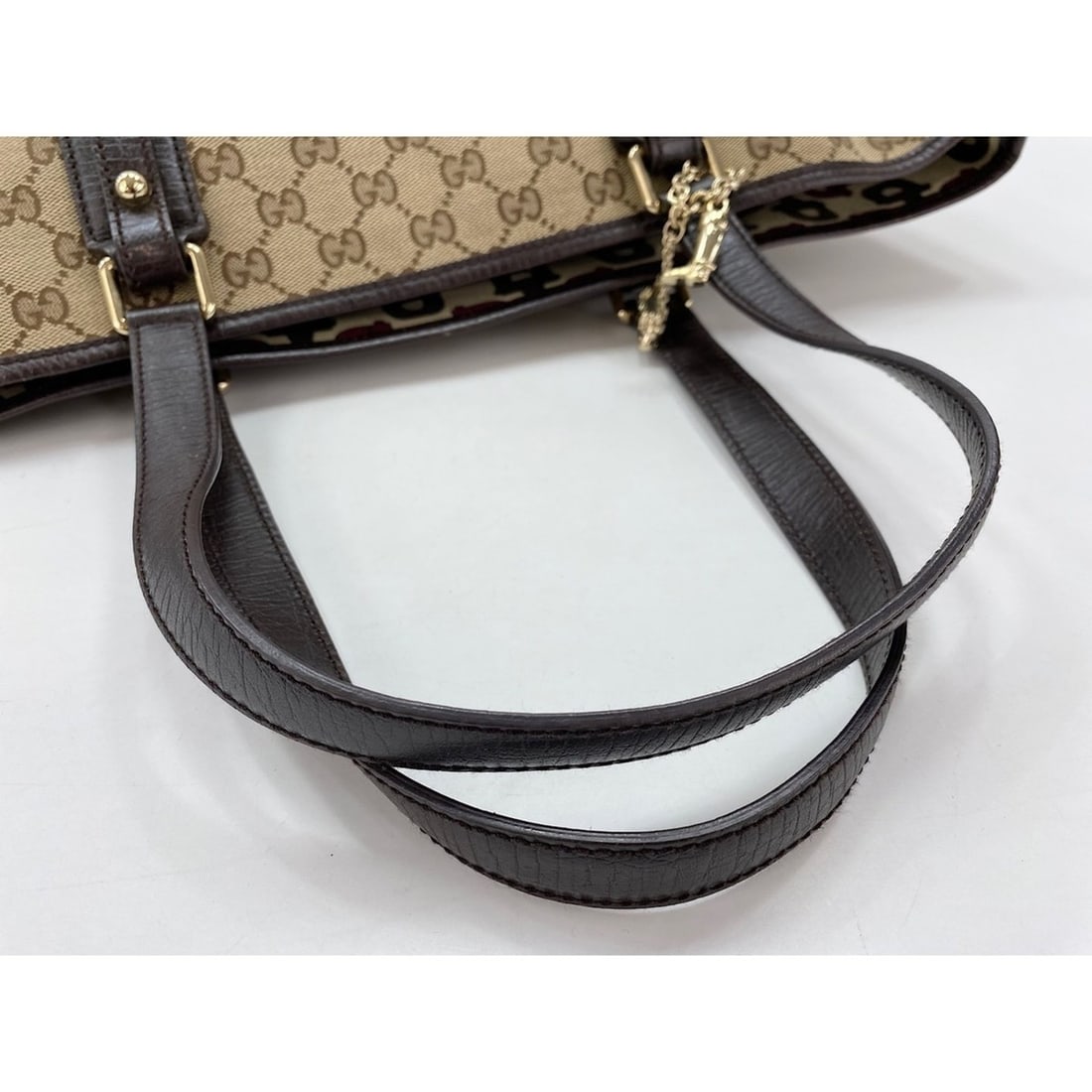 Gucci handbag, beige - 9