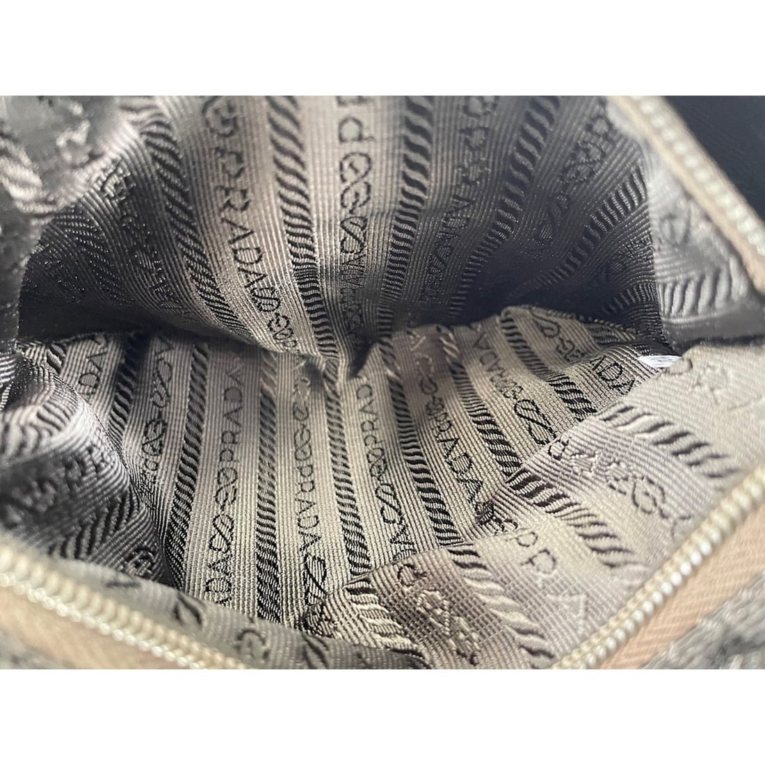 Prada backpack, nylon, black. - 14