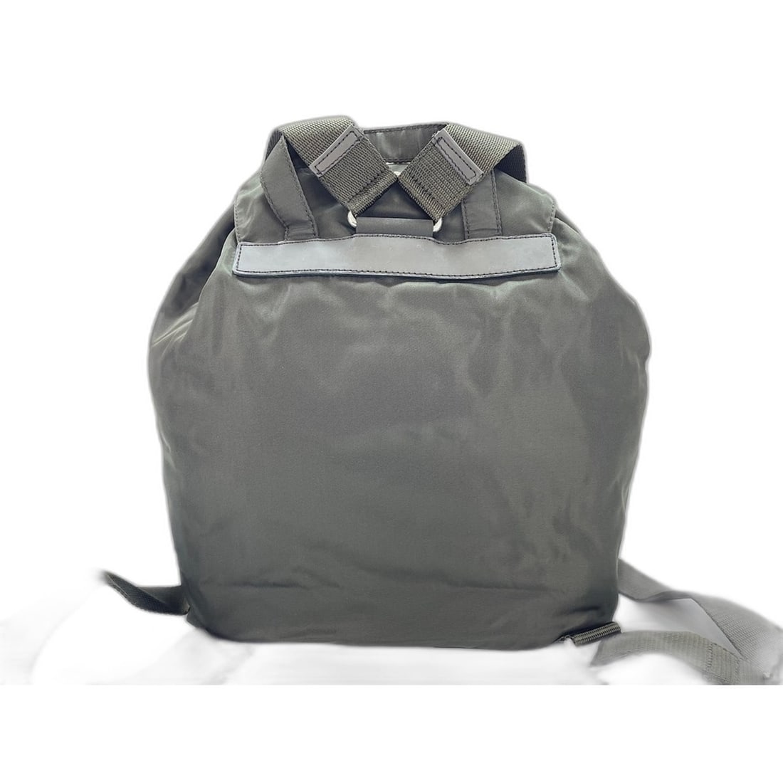 Prada backpack, nylon, black. - 3